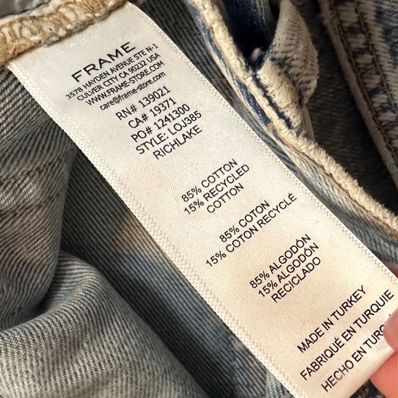 FRAME - Le Original Straight Leg Jean in Richlake Wash - Picture 5 of 8